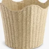 BREKKEPanier BREKKE Ø41xH35cm blanc cassé
