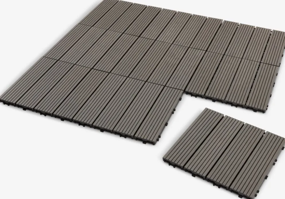BRUDEANDDalle BRUDEAND l30xL30 imitation bois 9pcs/lot