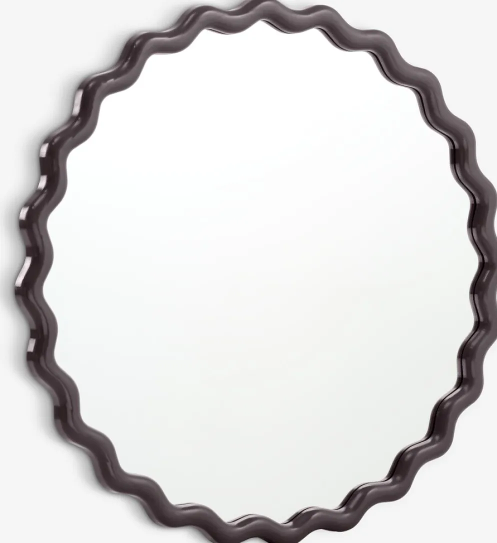 BYNKELMiroir BYNKEL Ø60 bordeaux poudré