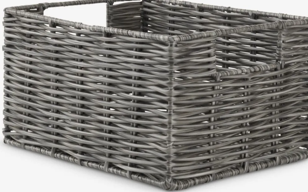 CASPERSENPanier CASPERSEN l17xL23xH13cm gris