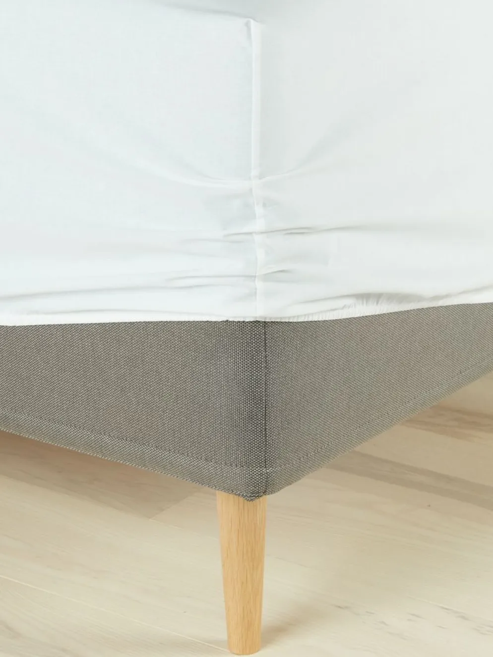 DAGNYPlusDrap-housse DAGNY 140x200x35 blanc