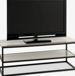 DOKKEDALMeuble TV DOKKEDAL béton/noir