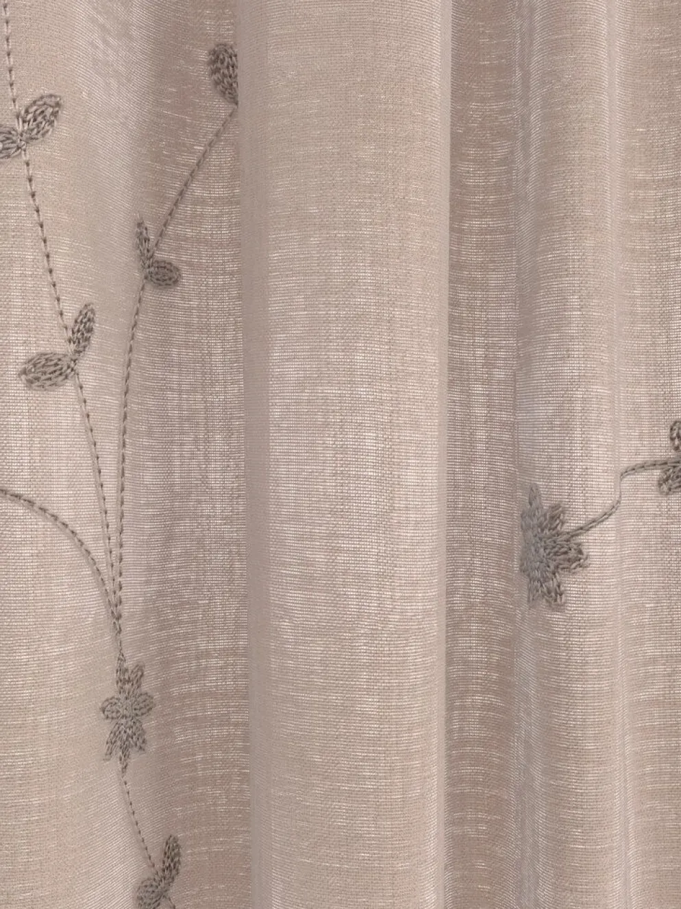 DOLMARideau DOLMA 1x140x245 broderie sable