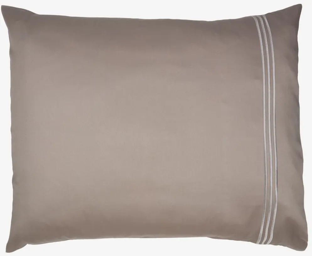 EAGoldTaie d'oreiller Satin EA 60x63/70 gris clair
