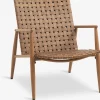 EDDERUPFauteuil lounge EDDERUP naturel