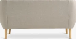 EGEDALCanapé EGEDAL 2,5 places tissu beige