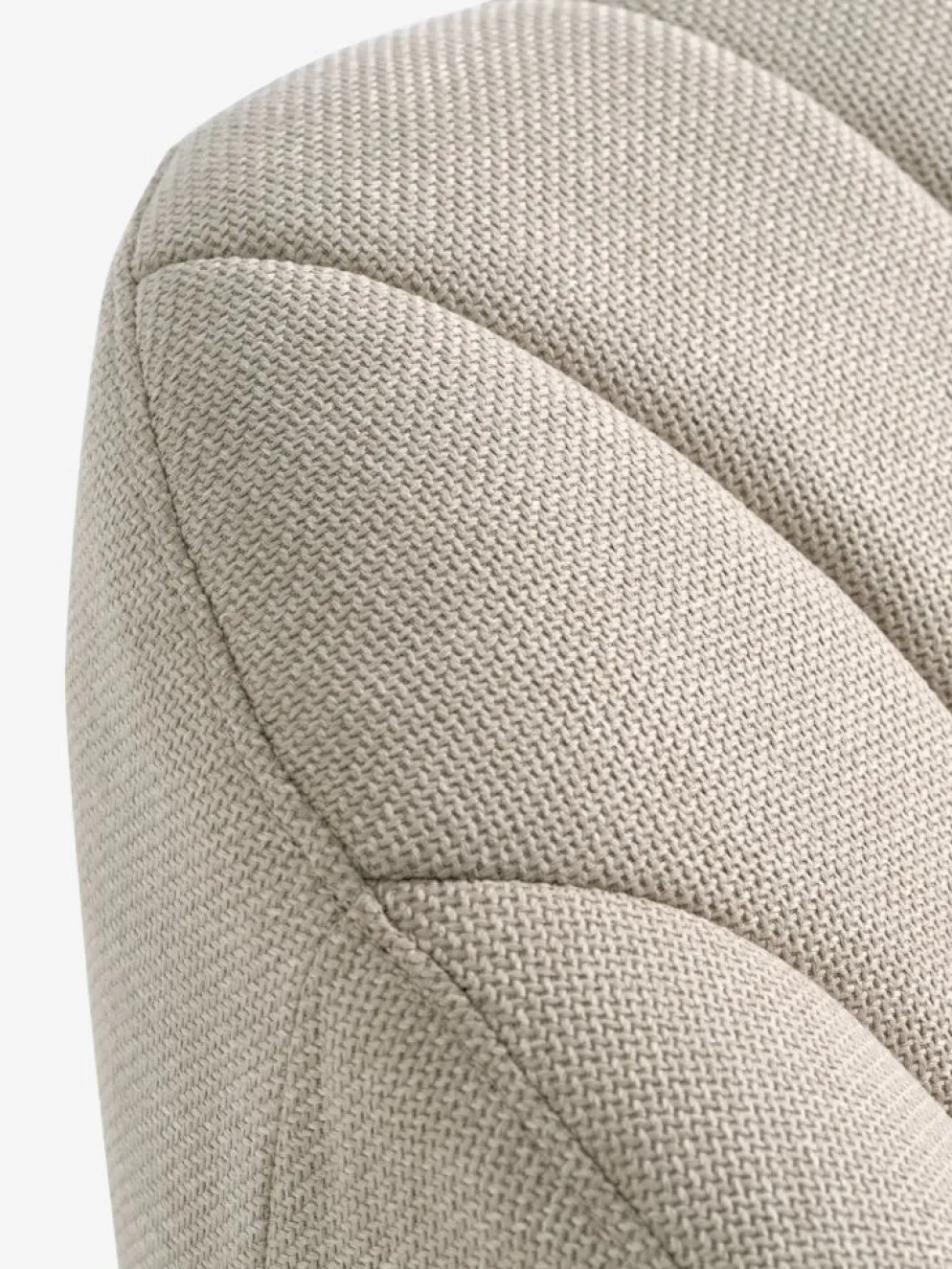 EGEDALCanapé EGEDAL 2,5 places tissu beige