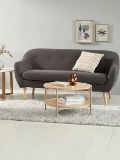 EGEDALCanapé EGEDAL 2,5 places tissu gris