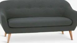EGEDALCanapé EGEDAL 2,5 places tissu gris