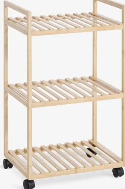 EGTVEDDesserte EGTVED 3 étagères bambou