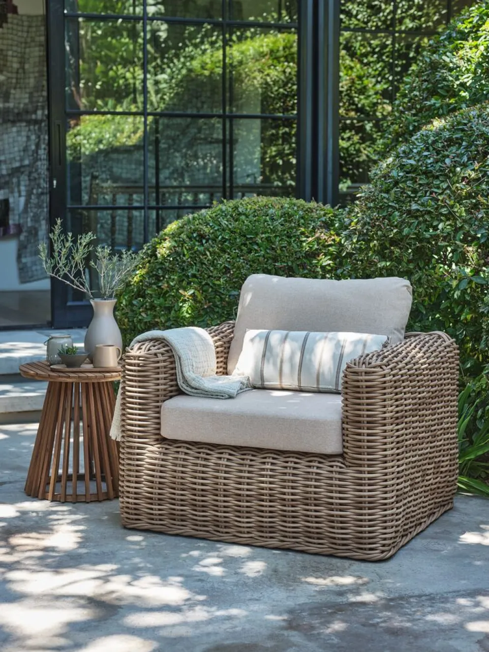 EJERFauteuil lounge d'extérieur EJER séchage rapide naturel