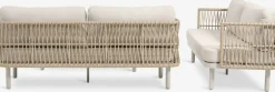 EJLBYEnsemble lounge EJLBY 5 personnes beige