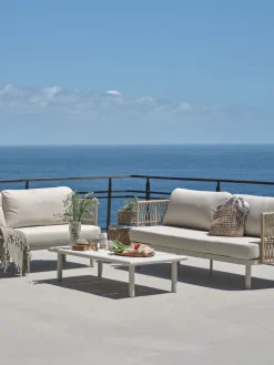 EJLBYEnsemble lounge EJLBY 5 personnes beige