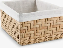 EJNOPanier EJNO l22xL31xH15cm a/tissu naturel