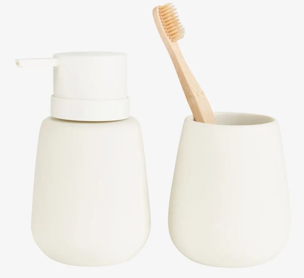 EKBYPorte-brosses à dents EKBY blanc
