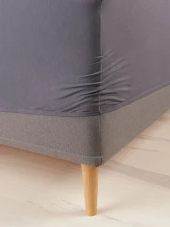 ELSEGoldDrap-housse en jersey ELSE 140x200x30 anthracite