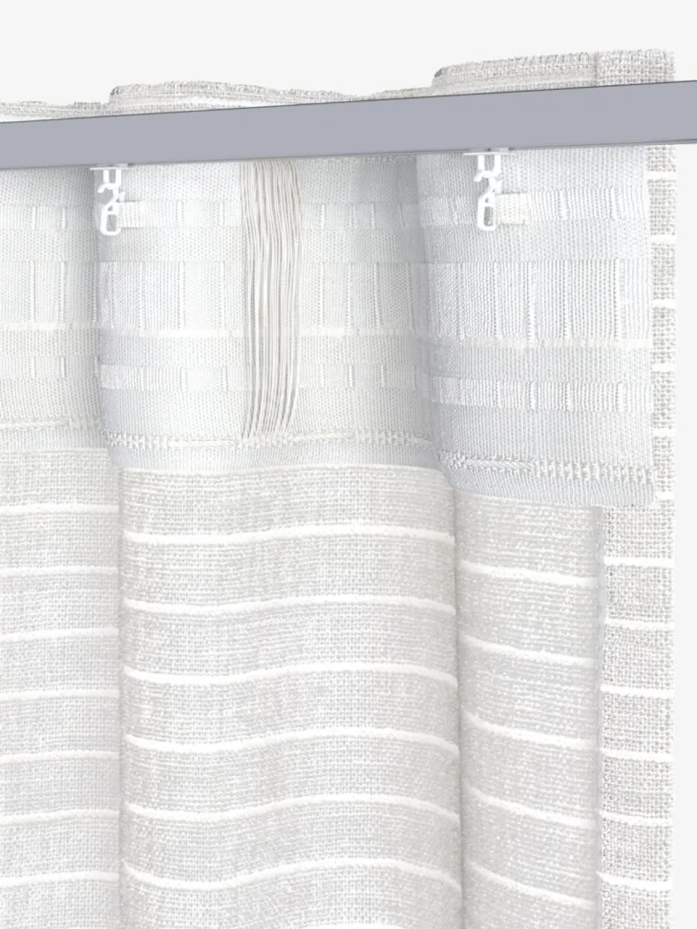 ELVALANDETRideau ELVALANDET 1x140x245 blanc