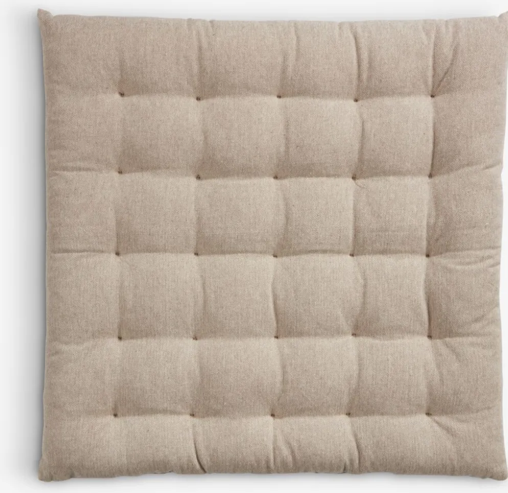 ELVESNELLECoussin de chaise ELVESNELLE 40x40x4 beige