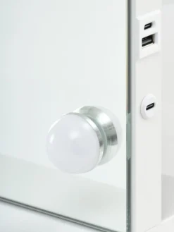 ENGLERUPMiroir Hollywood ENGLERUP a/12 ampoules blanc