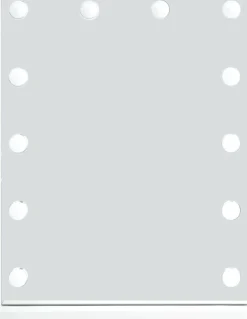 ENGLERUPMiroir Hollywood ENGLERUP a/12 ampoules blanc