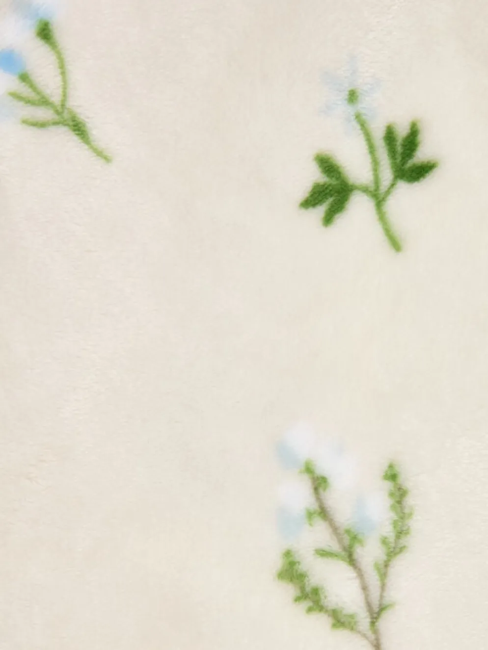 ENGSOLEIPlaid en polaire ENGSOLEI 130x170 blanc/vert