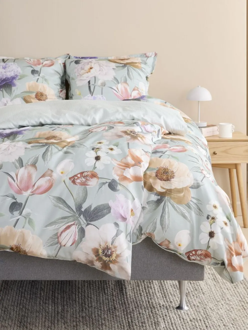 ERNAGoldParure de lit Satin ERNA 240x220 vert
