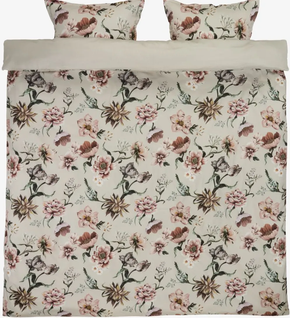 ESTHERGoldParure de lit Satin ESTHER 240x220 naturel