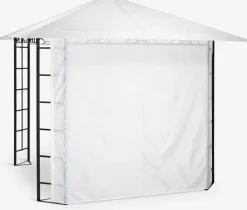 FAABORGParoi latérale pour tonnelle FAABORG l2,3xH2m blanc