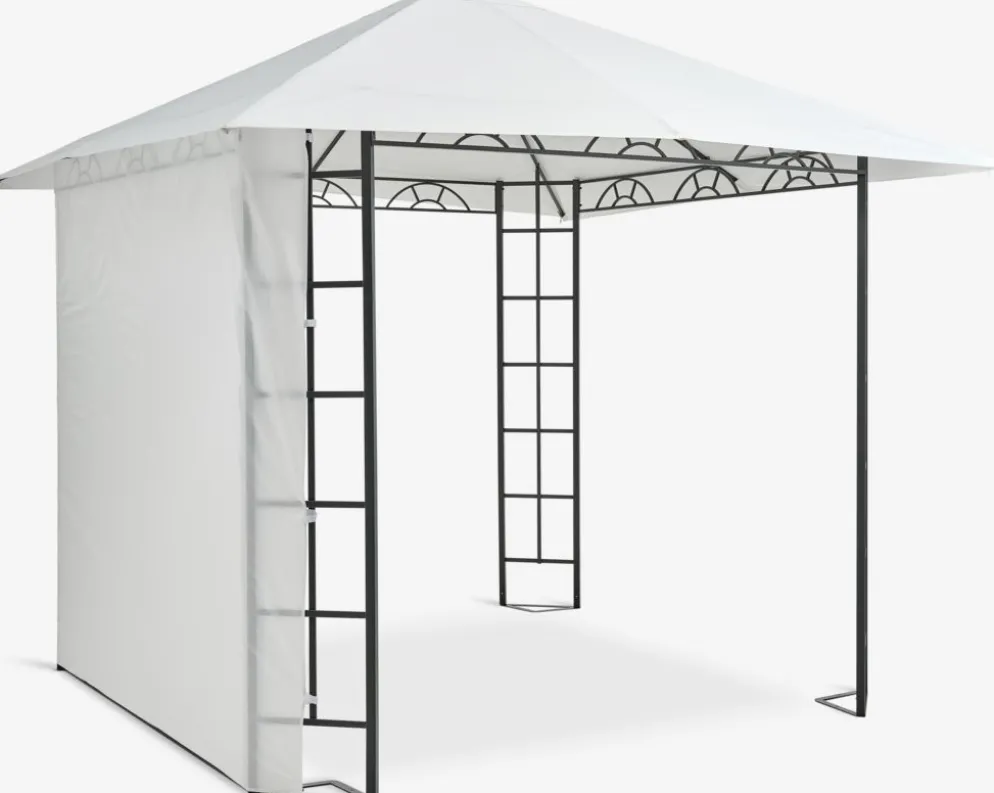 FAABORGParoi latérale pour tonnelle FAABORG l2,3xH2m blanc