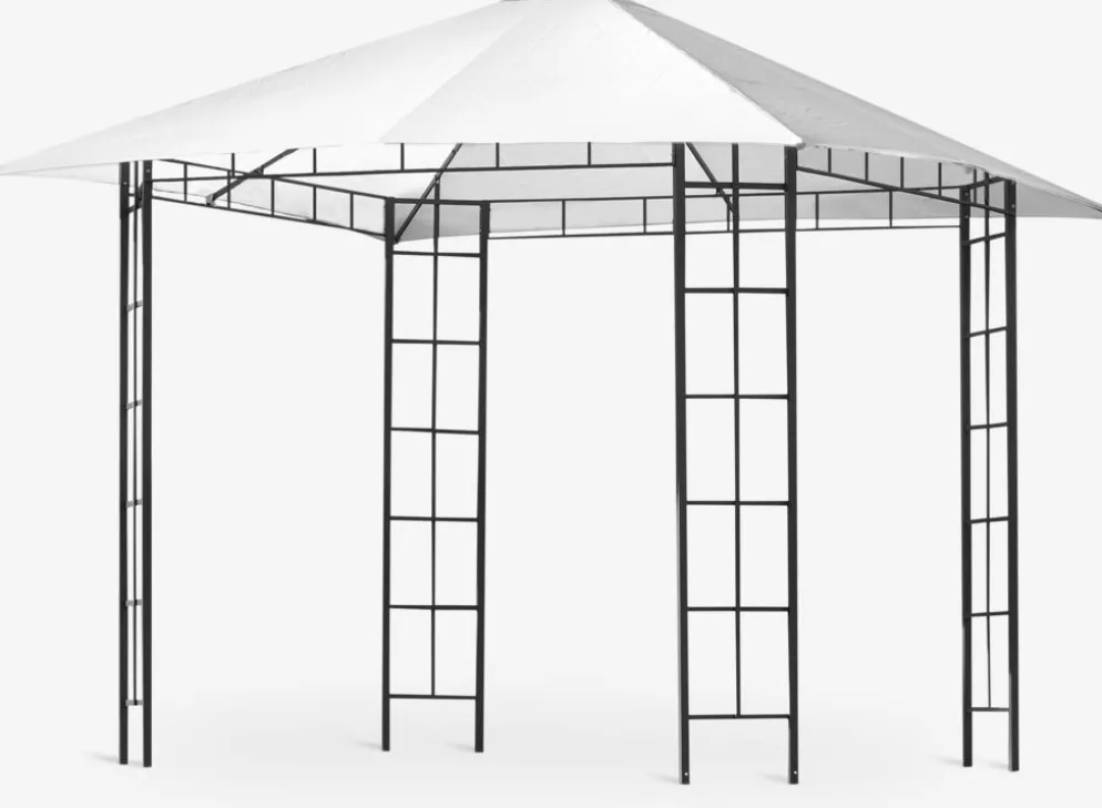FAABORGTonnelle FAABORG l3xL3xH2,65m blanc