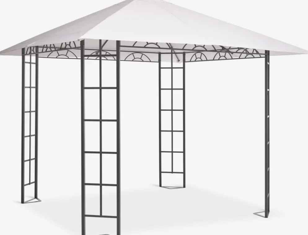 FAABORGTonnelle FAABORG l3xL3xH2,65m blanc