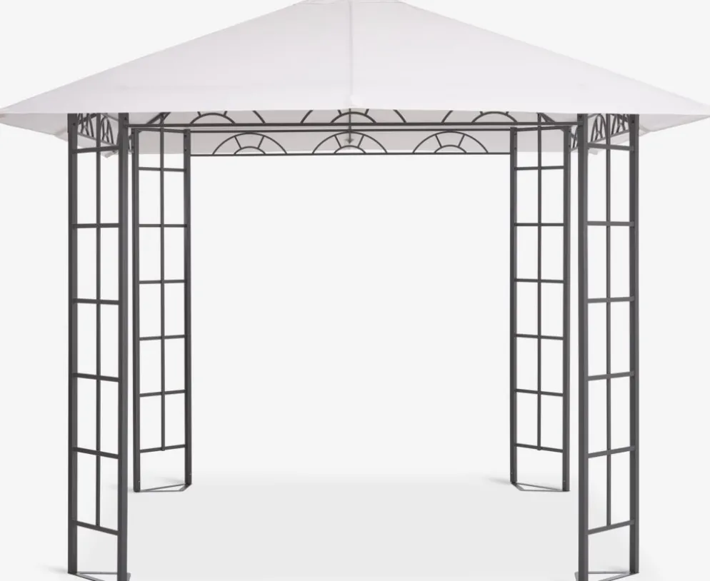FAABORGTonnelle FAABORG l3xL3xH2,65m blanc