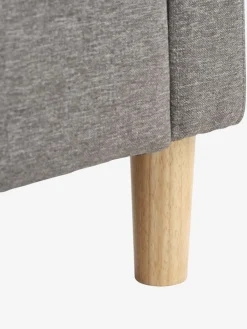 FALSLEVCanapé FALSLEV 3 places tissu gris