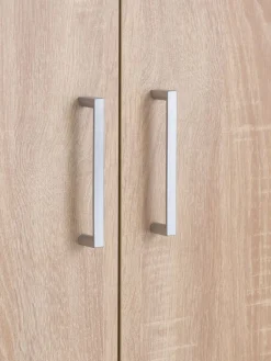 FANDRUPArmoire FANDRUP 97x176 2 portes 3 tiroirs coloris chêne c.