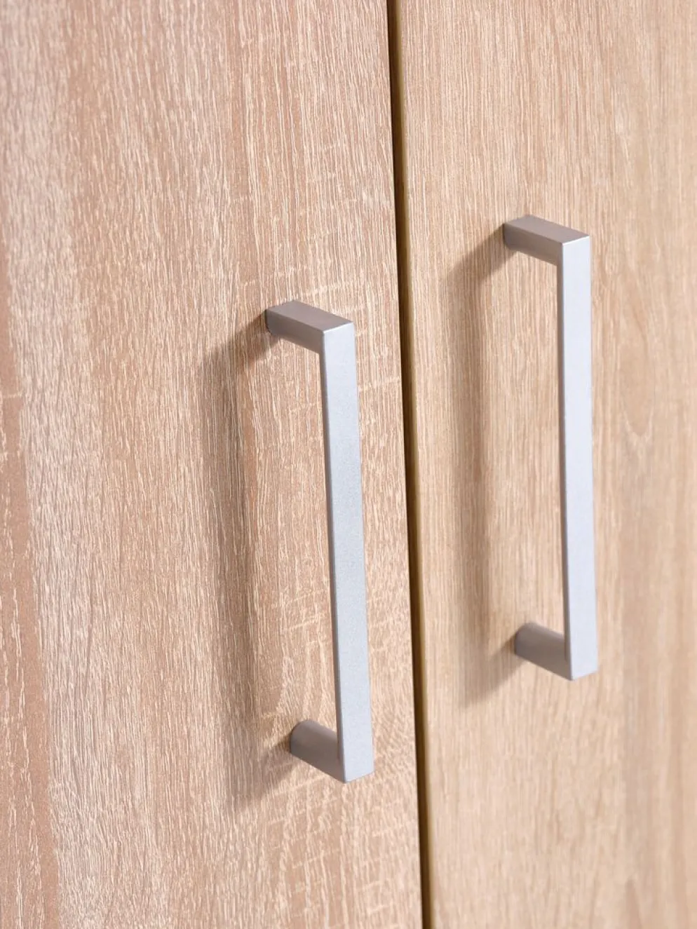 FANDRUPMeuble haut FANDRUP 145x41 3 portes coloris chêne clair
