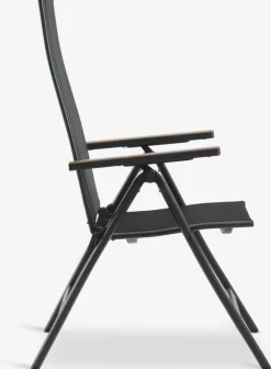 FAUSING + BREDSTENFAUSING L220 table naturel + 4 BREDSTEN chaises noir