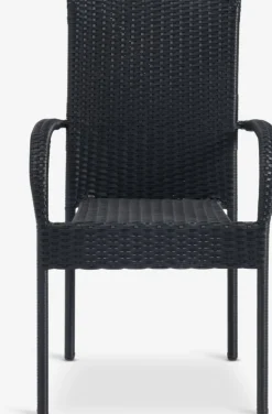 FAUSING + GUDHJEMFAUSING L220 table + 4 GUDHJEM chaises noir
