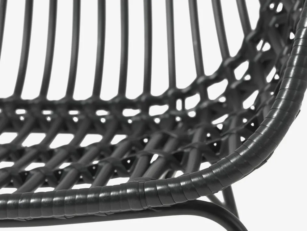 FAUSING + ILDERHUSEFAUSING L220 table naturel + 4 ILDERHUSE chaises noir