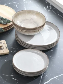 FERDUSAssiette FERDUS Ø19cm gris