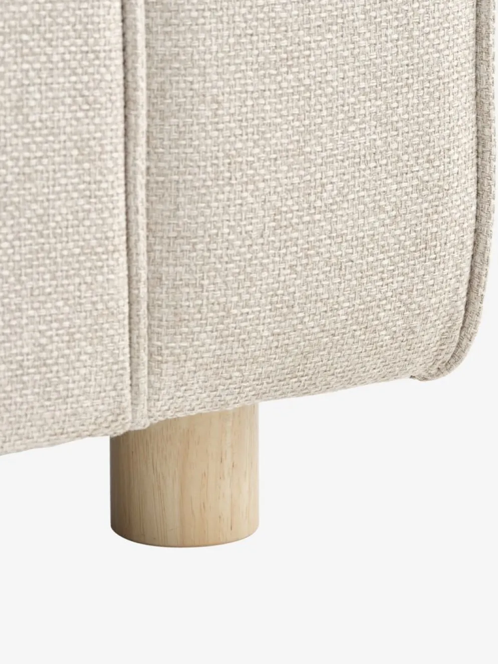 FERRITSLEVCanapé FERRITSLEV 2 places tissu beige