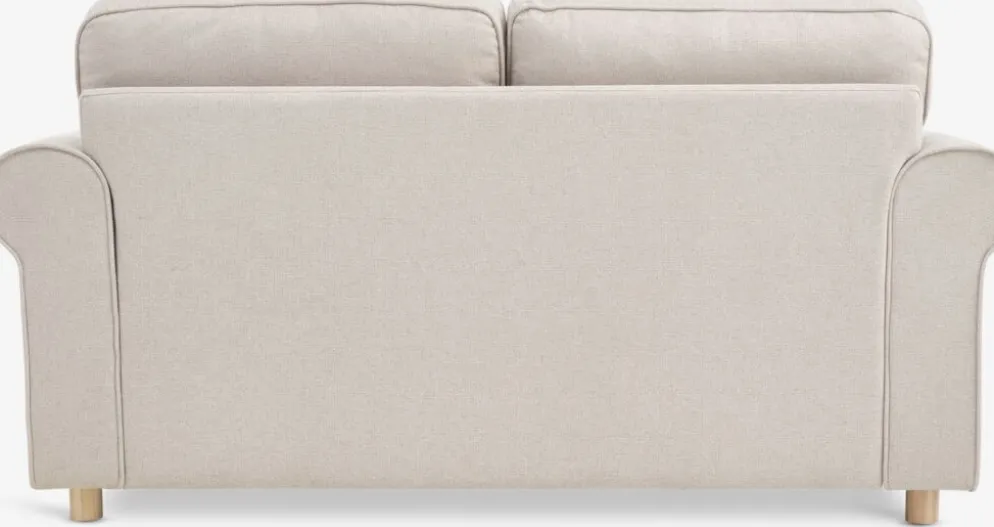 FERRITSLEVCanapé FERRITSLEV 2 places tissu beige