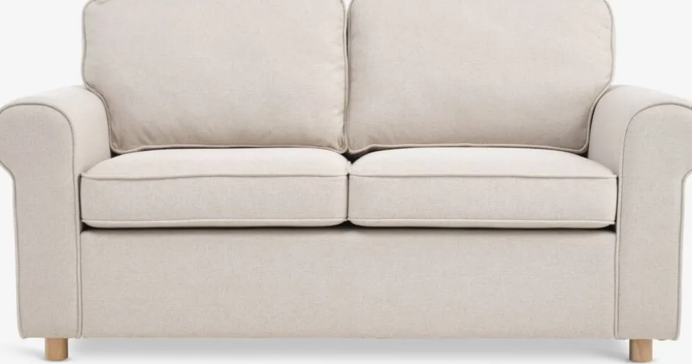 FERRITSLEVCanapé FERRITSLEV 2 places tissu beige