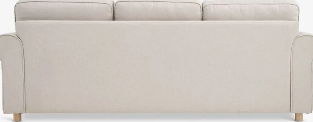 FERRITSLEVCanapé FERRITSLEV 3 places tissu beige