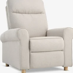 FERRITSLEVFauteuil inclinable FERRITSLEV tissu beige