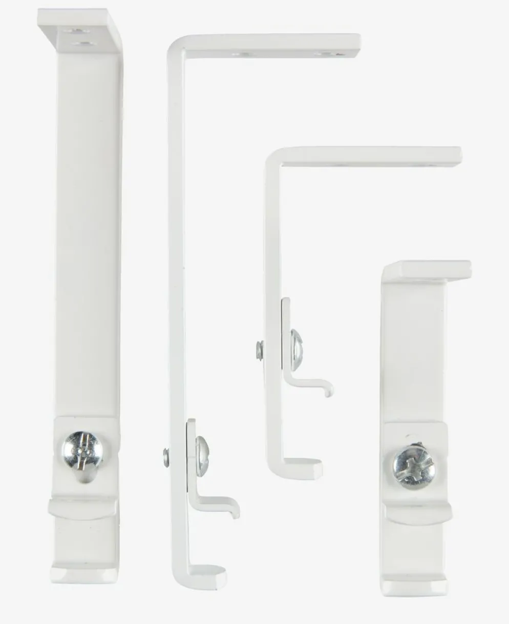 FIXICrochet pour rail à rideaux FIXI 6cm blanc
