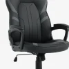 FJELSTEDChaise gaming FJELSTED noir/gris