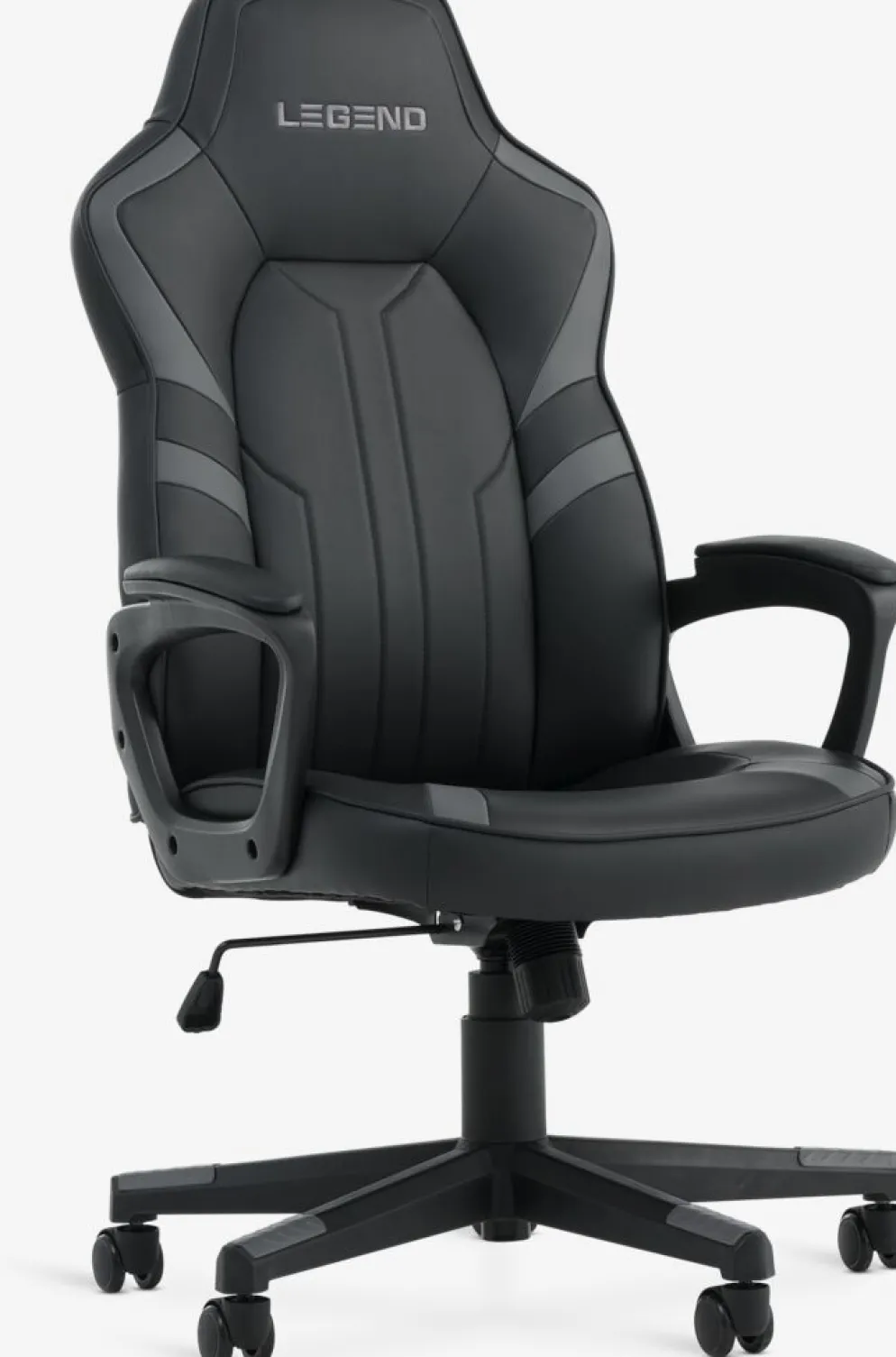 FJELSTEDChaise gaming FJELSTED noir/gris