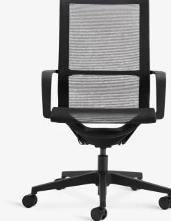 FOLBYFauteuil de bureau FOLBY maille noir/noir
