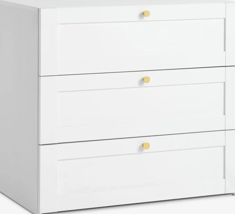 FRAMLEVCommode 3 tiroirs FRAMLEV blanc