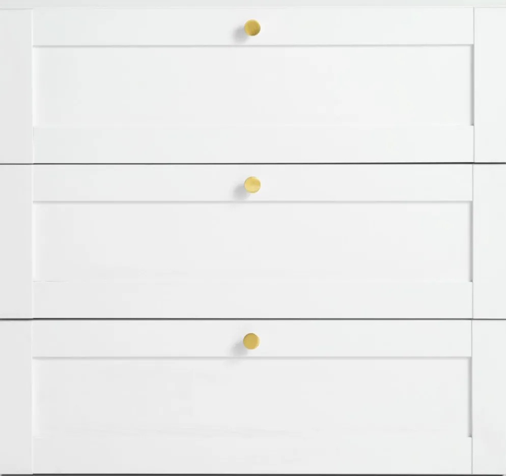 FRAMLEVCommode 3 tiroirs FRAMLEV blanc